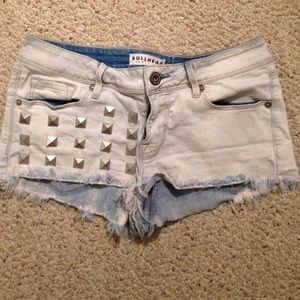 Studded shorts