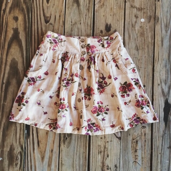 Forever 21 Floral Skirt