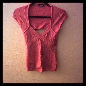Bebe bandage top