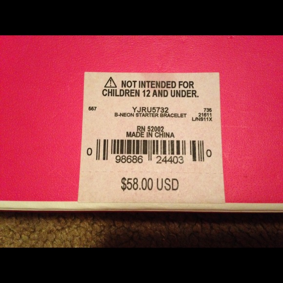 ✨authentic Juicy Couture✨ neon bracelet - Picture 2 of 4