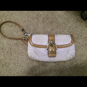 Coach wristlet