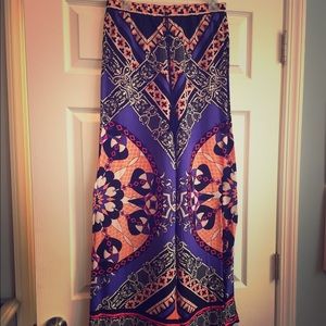 Mutli pattern palazzo pants