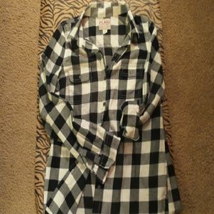 Old Navy plaid flannel