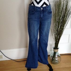 AE SupeRstretch hi-rise artist jeans 8 Short