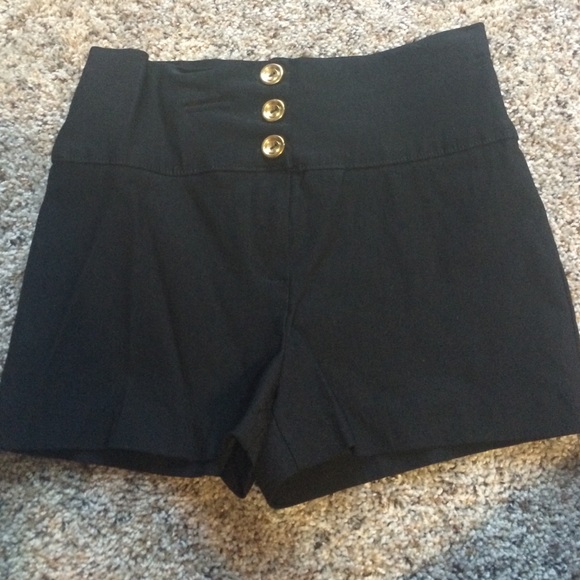Charlotte Russe high waisted black shorts