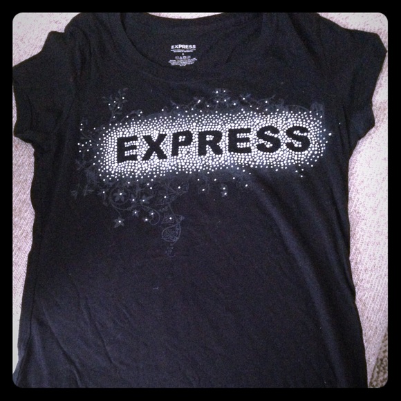 Express rhinestone shirt