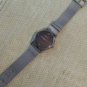FOSSIL stainless steel mood watch!!