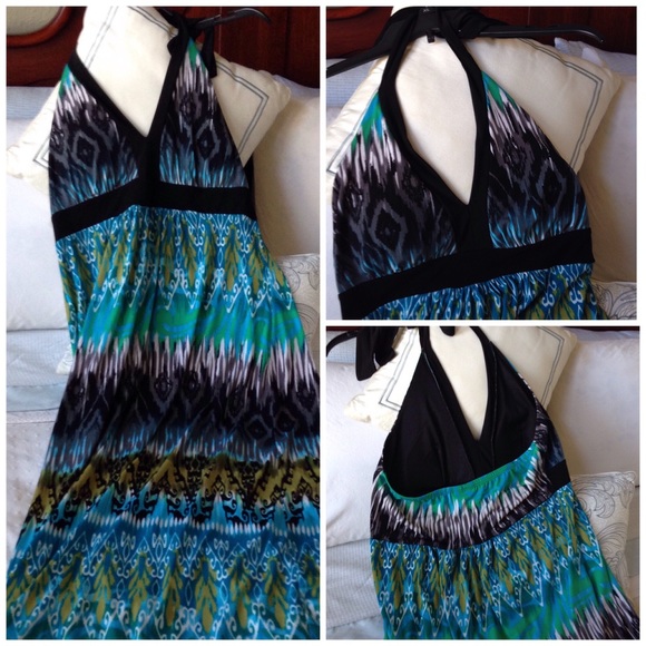 Tropical Maxi Dress