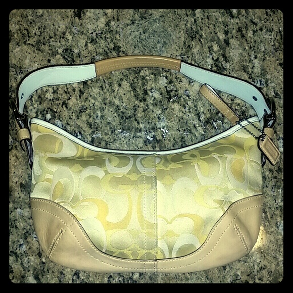 Small Coach handbag.