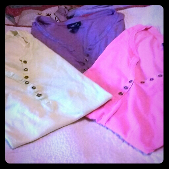 SOLD ALERT rue21 pink, purple & yellow