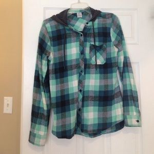 Zumiez hooded flannel