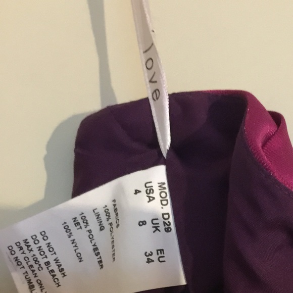 Love by Enzoani mikado a-line dress pleated bodice - Picture 4 of 4