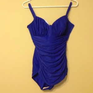 Bright Blue Miracle Swimsuit size 12