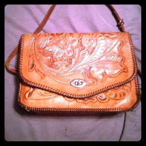 Vintage Spanish leather purse