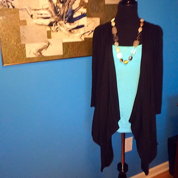 Black Swing Sweater