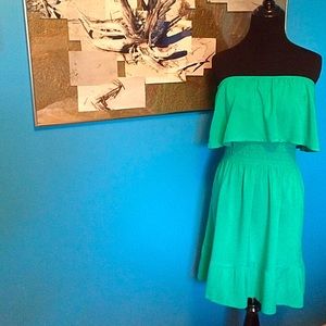 Turquoise Sleeveless Dress