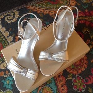 Martinez Valero Heels ivory satin 7m
