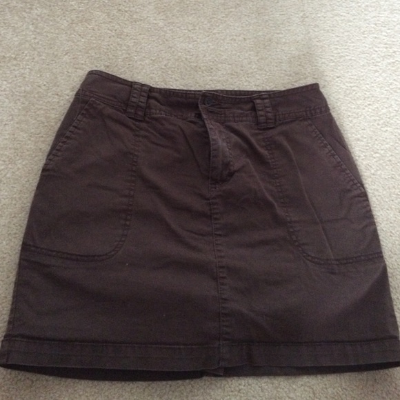 Brown skort