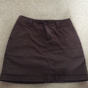 Brown skort