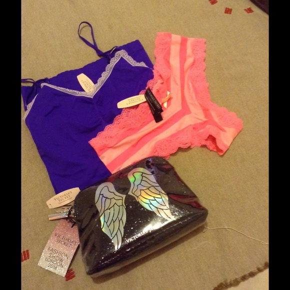 Sale.Victoria secret Bundle,panty,Camry tank,pouch