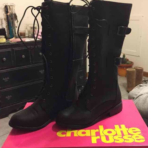 Charlotte Russe Boots - NWB Combat Boots DROPPED PRICE
