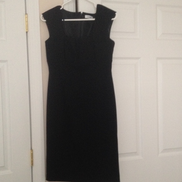 Calvin Klein | Dresses | Conservative Black Pencil Dress Formaloffice Wear  | Poshmark