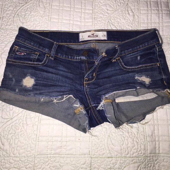 Ripped Hollister Short Shorts