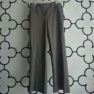 BCBGMAXAZRIA Tan menswear influenced pants petite