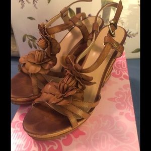 Wanted wedge heel sandals