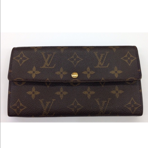 Authentic Louis Vuitton Monogram Sarah Wallet - Picture 1 of 4