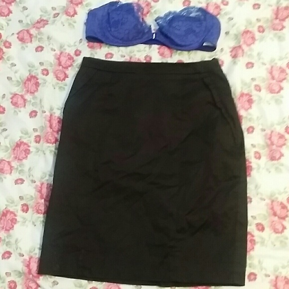 Lace Bralet and High Waisted Pencil Skirt
