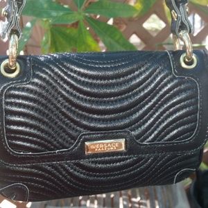 Versace black clutch