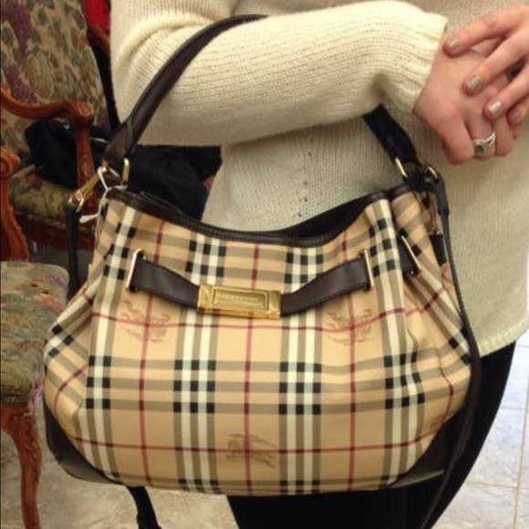 Like NEW Burberry Two Way Handbag