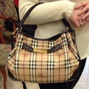 Like NEW Burberry Two Way Handbag