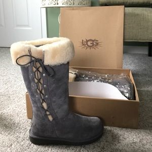 UGG lace up boots