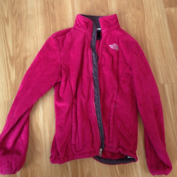 pink north face
