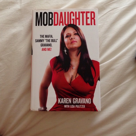 Hardcover "Mobdaughter" book by Karen Gravano
