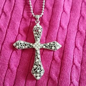 Angelina Cross Necklace
