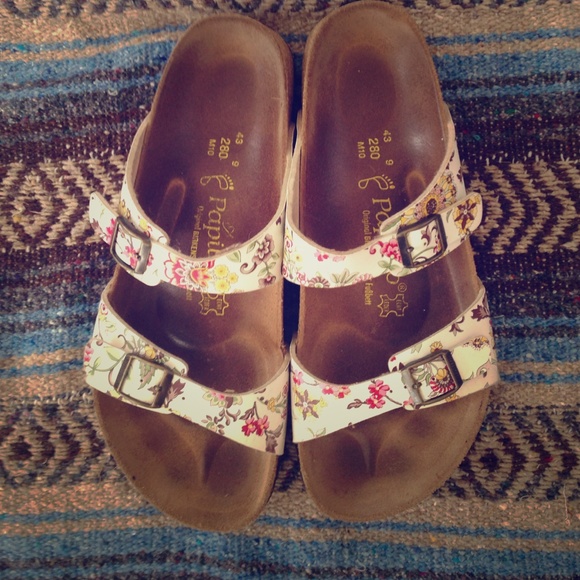 Floral Birkenstock Papillio Sandals