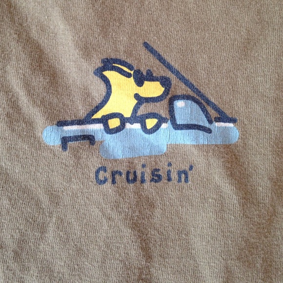 life is good crop top