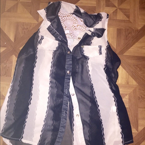 White black stripe