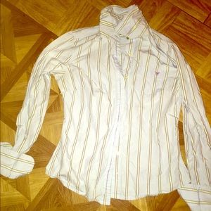 Stripe American eagle shirt