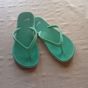 Blue/Green/Turquoise Nike Sandals