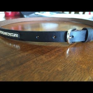 New American Eagle belt with bead detail