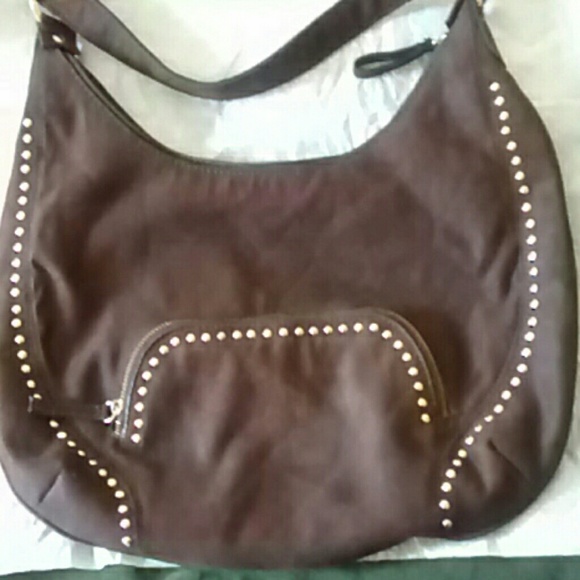 Faux Suede.  Nice Soft Feel