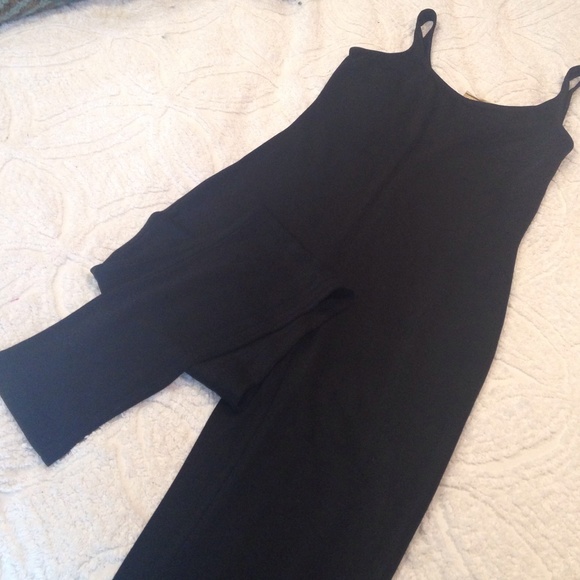 Black full length cat suit (jumpsuit), Cache, med