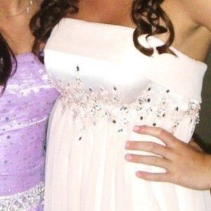 Light pink ball gown. Like new condition