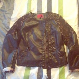 Leather jacket