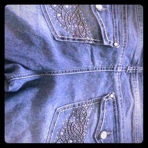 Lei size 13 sparkle jeans design cute