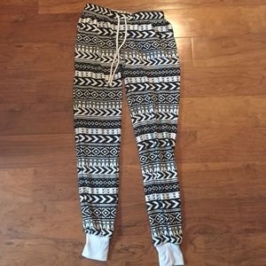 Tribal Print Joggers